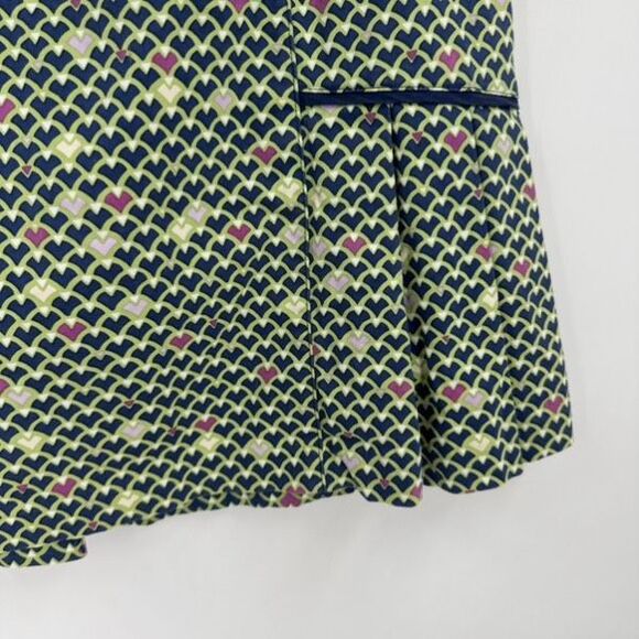 Peter Millar Retro 70's Print Golf‎ Tennis Skirt Skort Size 8 Green Pickleball - Picture 7 of 12
